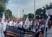 Ribuan Guru Gelar Demo di Monas, Polisi Siagakan 1.597 Personel