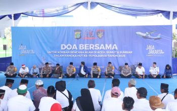 Polairud Polda Metro Jaya Gelar Doa Bersama untuk Korban Bencana Sumatera